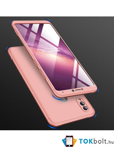 GKK három részes tok Huawei Honor Note 10 készülékhez - RÓZSAARANY