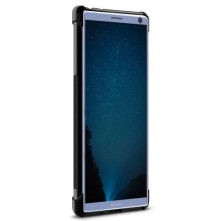 IMAK Vega karbon mintás ütésálló tok Sony Xperia 10 Plus készülékhez - FEKETE