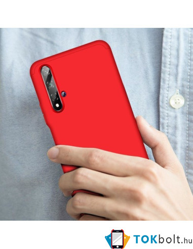 GKK három részes tok Huawei Nova 5T / Honor 20 készülékhez - PIROS