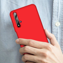 GKK három részes tok Huawei Nova 5T / Honor 20 készülékhez - PIROS
