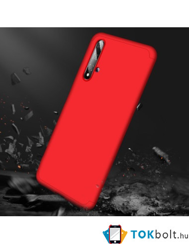 GKK három részes tok Huawei Nova 5T / Honor 20 készülékhez - PIROS