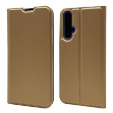 Oldalra nyíló tok Huawei Nova 5T / Honor 20S / Honor 20 telefonhoz - ARANY