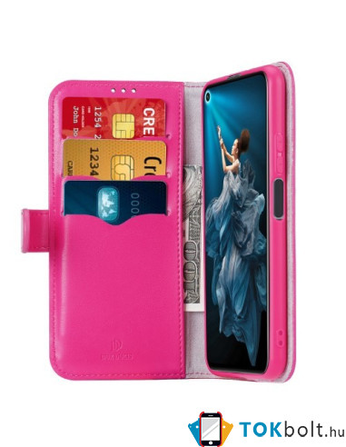 DUX DUCIS KADO notesztok Huawei Nova 5T / Honor 20S / Honor 20 telefonhoz - PINK