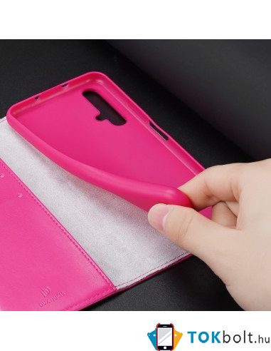 DUX DUCIS KADO notesztok Huawei Nova 5T / Honor 20S / Honor 20 telefonhoz - PINK