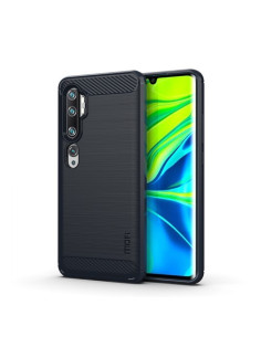 Xiaomi Mi CC9 Pro / Note 10 / Note 10 Pro karbon mintás tok - KÉK