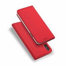 Samsung Galaxy S20 Plus mágneses szilikon keretes könyvtok - GL - PIROS