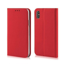 Samsung Galaxy S20 Plus mágneses szilikon keretes könyvtok - GL - PIROS
