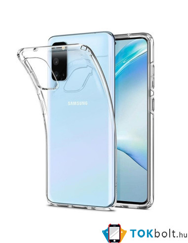 Rugalmas TPU tok Samsung Galaxy S20 készülékhez - ÁTTETSZŐ