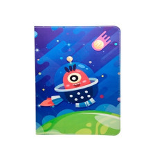 Univerzális kinyitható mintás táblagép tok 10 colos készülékekhez - UFO