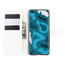 Oldalra nyíló tok Huawei P40 Pro telefonhoz - FEHÉR