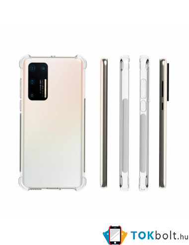 Rugalmas TPU tok Huawei P40 készülékhez - ÁTTETSZŐ