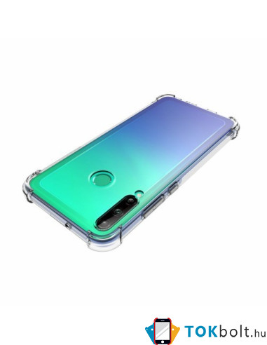 Rugalmas TPU tok Huawei P40 Lite E készülékhez - ÁTTETSZŐ