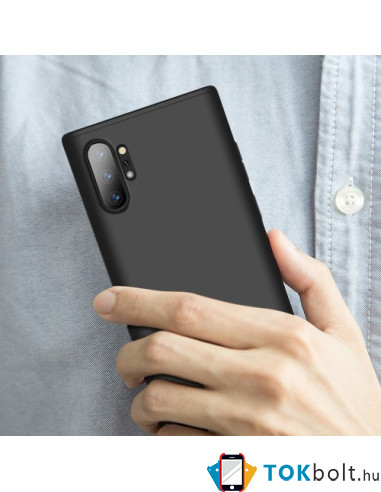 GKK kemény telefontok Samsung Galaxy Note 10 Plus készülékhez - FEKETE