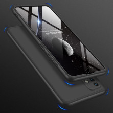 GKK három részes tok Samsung Galaxy A51 készülékhez - FEKETE