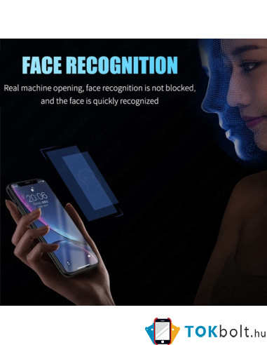 Hybrid 9H keménységű flexibilis védőfólia Huawei P Smart (2019) / Honor 20 Lite / Honor 10 Lite típusú készülékhez