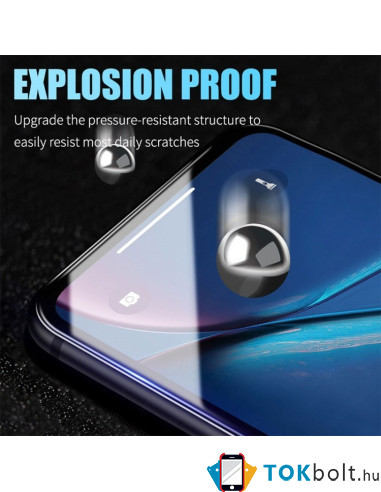 Hybrid 9H keménységű flexibilis védőfólia Huawei P Smart Z / Y9 Prime (2019) típusú készülékhez