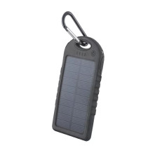 Setty Solar 2USB napelemes fekete power bank 5000mAh