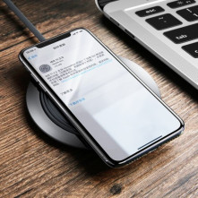 BASEUS vezeték nélküli asztali töltő, töltőpult, töltőpad - FEKETE