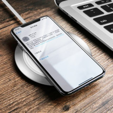 BASEUS vezeték nélküli asztali töltő, töltőpult, töltőpad - FEHÉR