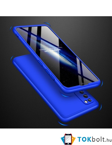 GKK három részes tok Samsung Galaxy A41 készülékhez - KÉK