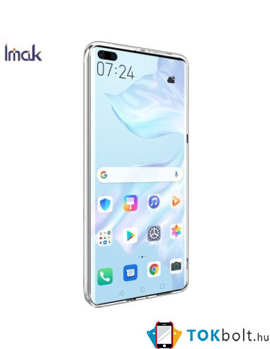 IMAK Vega ütésálló tok Huawei P40 Pro készülékhez - ÁTTETSZŐ