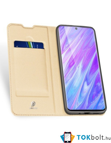 DUX DUCIS telefontok Samsung Galaxy S20 Plus készülékhez - ARANY