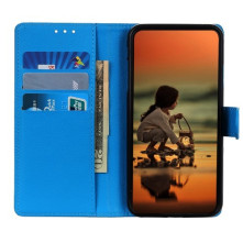 Oldalra nyíló tok Samsung Galaxy Note 20 telefonhoz - KÉK