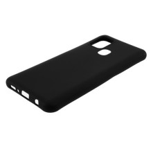 Rugalmas TPU tok Samsung Galaxy A21s készülékhez - FEKETE