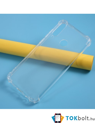 Rugalmas TPU tok Huawei Y6p készülékhez - ÁTTETSZŐ