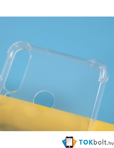Rugalmas TPU tok Huawei Y6p készülékhez - ÁTTETSZŐ
