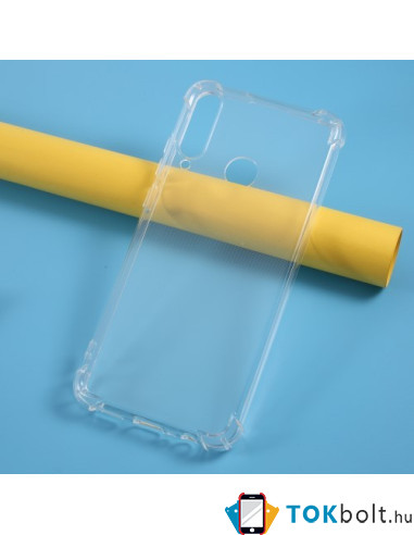 Rugalmas TPU tok Huawei Y6p készülékhez - ÁTTETSZŐ