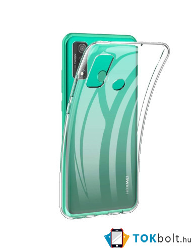 Rugalmas TPU tok Huawei P Smart (2020) készülékhez - ÁTTETSZŐ