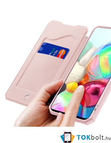 DUX DUCIS Skin X telefontok Samsung Galaxy A71 készülékhez - RÓZSAARANY
