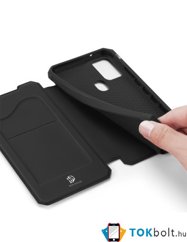 DUX DUCIS Skin X telefontok Samsung Galaxy A21s készülékhez - FEKETE