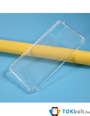 Rugalmas TPU tok Huawei P smart 2020 készülékhez - ÁTTETSZŐ