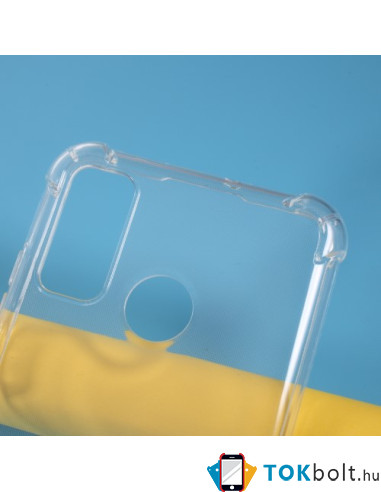 Rugalmas TPU tok Huawei P smart 2020 készülékhez - ÁTTETSZŐ