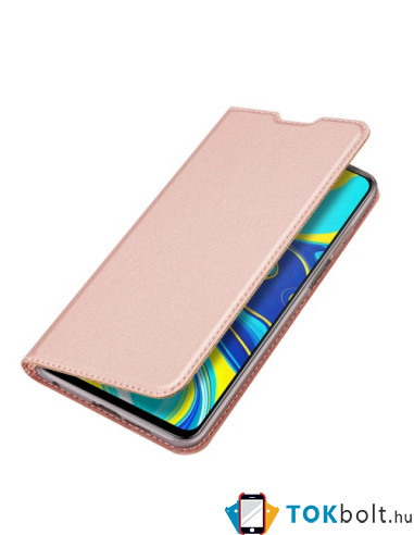 DUX DUCIS telefontok Xiaomi Redmi Note 9S/Note 9 Pro/Note 9 Pro Max készülékhez - RÓZSAARANY