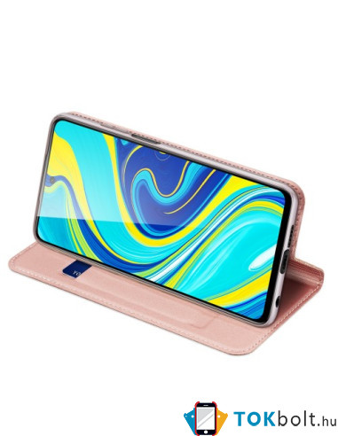 DUX DUCIS telefontok Xiaomi Redmi Note 9S/Note 9 Pro/Note 9 Pro Max készülékhez - RÓZSAARANY