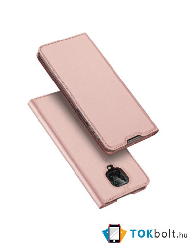 DUX DUCIS telefontok Xiaomi Redmi Note 9S/Note 9 Pro/Note 9 Pro Max készülékhez - RÓZSAARANY