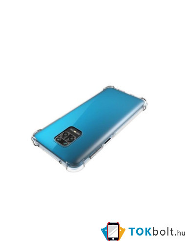 Rugalmas TPU tok Xiaomi Poco M2 Pro/Redmi Note 9 Pro Max/Note 9 Pro/Note 9S készülékhez - ÁTTETSZŐ