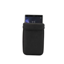 Univerzális fekete színű szövet telefontok - 18.5 x 9.5 cm