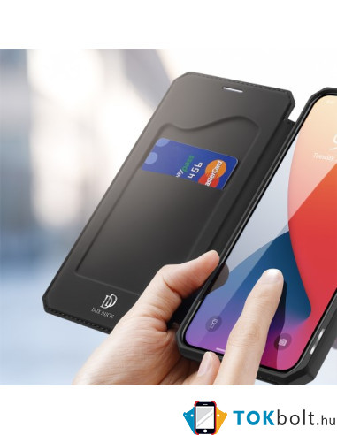 DUX DUCIS Skin X telefontok iPhone 12 mini készülékhez - FEKETE