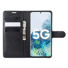 Oldalra nyíló tok Samsung Galaxy S20 FE / S20 Fan Edition / S20 FE 5G telefonhoz - FEKETE