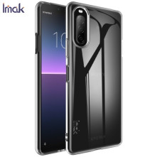 IMAK rugalmas TPU tok Sony Xperia 10 II készülékhez - ÁTTETSZŐ