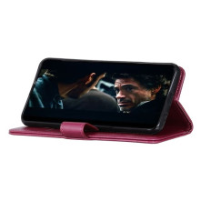 Oldalra nyíló tok Sony Xperia 5 II telefonhoz - PIROS
