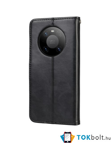Oldalra nyíló telefontok Huawei Mate 40 Pro telefonhoz - FEKETE