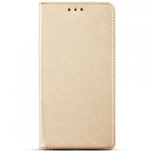 LG K22 mágneses szilikon keretes könyvtok - GL - ARANY