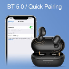 XIAOMI HAYLOU GT1 Pro HD sztereó vezeték nélküli fülhallgató - FEKETE