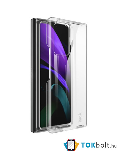 IMAK rugalmas TPU tok Samsung Galaxy Z Fold2 5G készülékhez - ÁTTETSZŐ