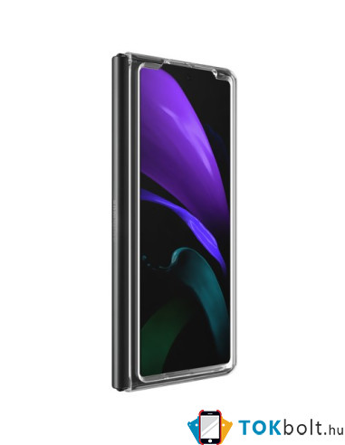 IMAK rugalmas TPU tok Samsung Galaxy Z Fold2 5G készülékhez - ÁTTETSZŐ